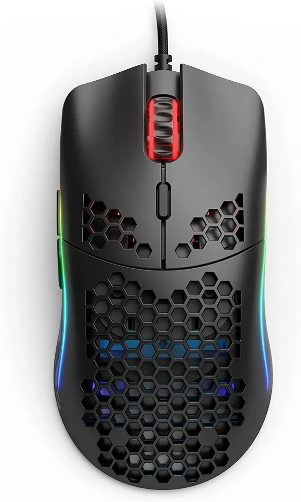 Glorious PC Gaming Race Model O GO-BLACK Ambidextrous RGB Gaming Mouse - Matte Black