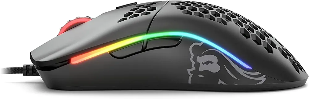 Glorious PC Gaming Race Model O GO-BLACK Ambidextrous RGB Gaming Mouse - Matte Black