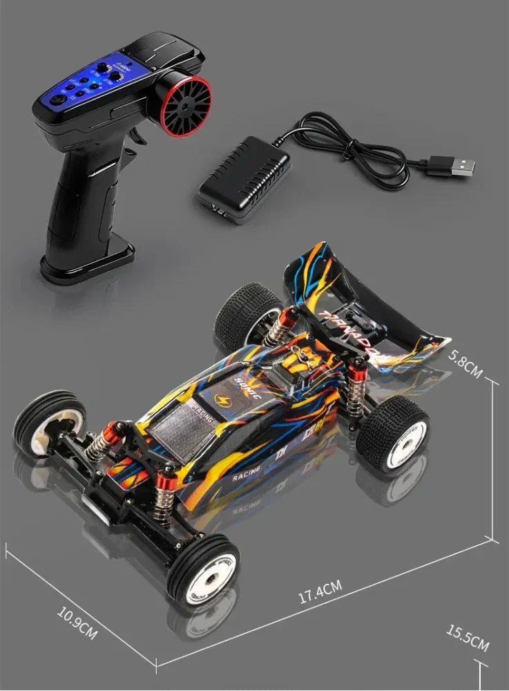 Wltoys 244016 V2 Buggy 1/24 PNP (Alloy)