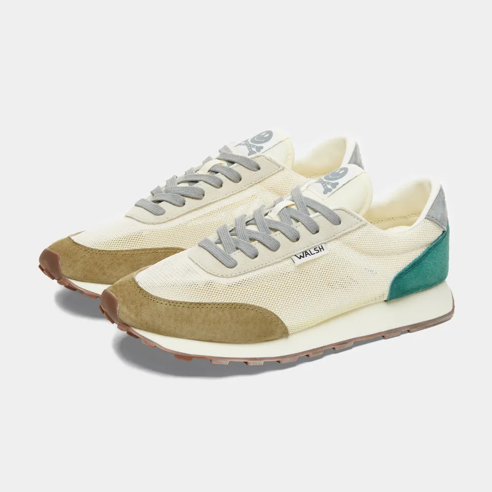 LA84 - Beige & Forest Olijfgroen