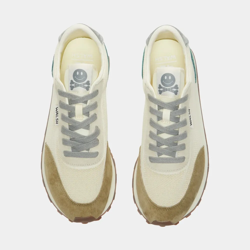 LA84 - Beige & Forest Olijfgroen