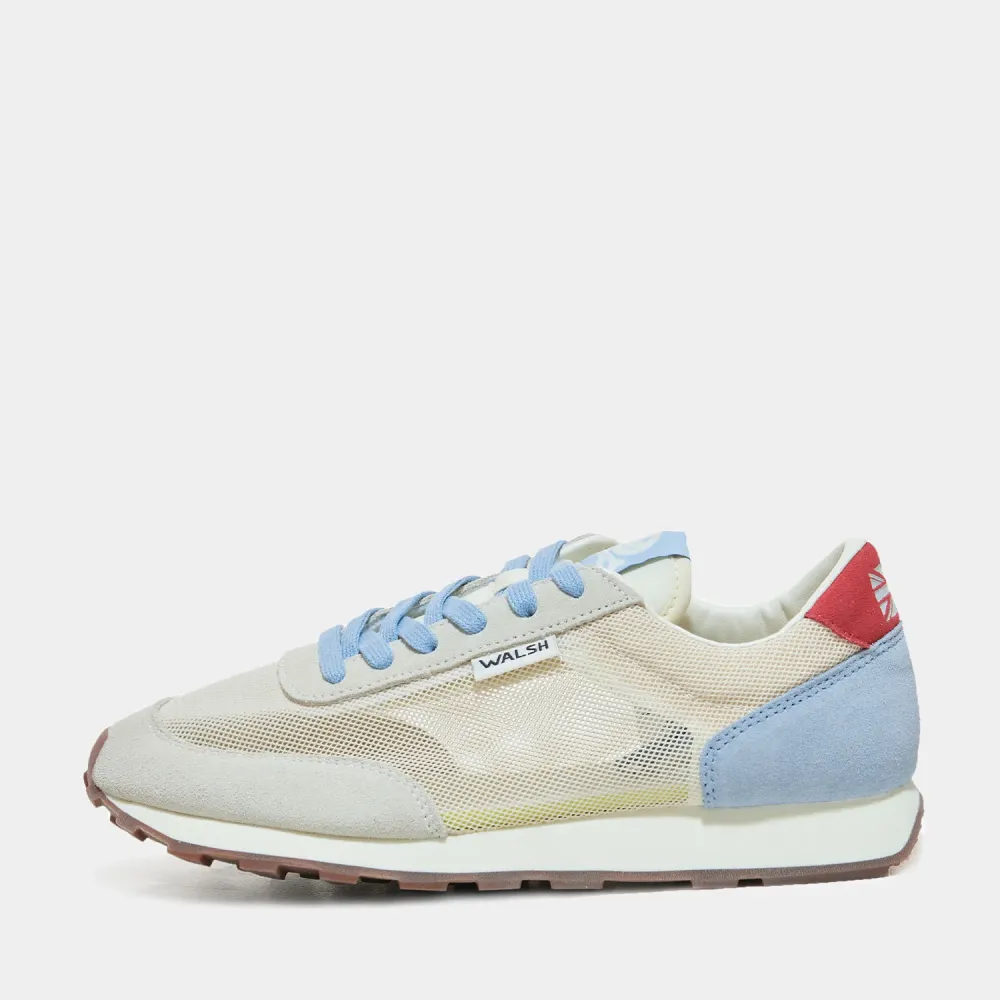 LA84 - Sky Blue & Rood | Hoogglans |