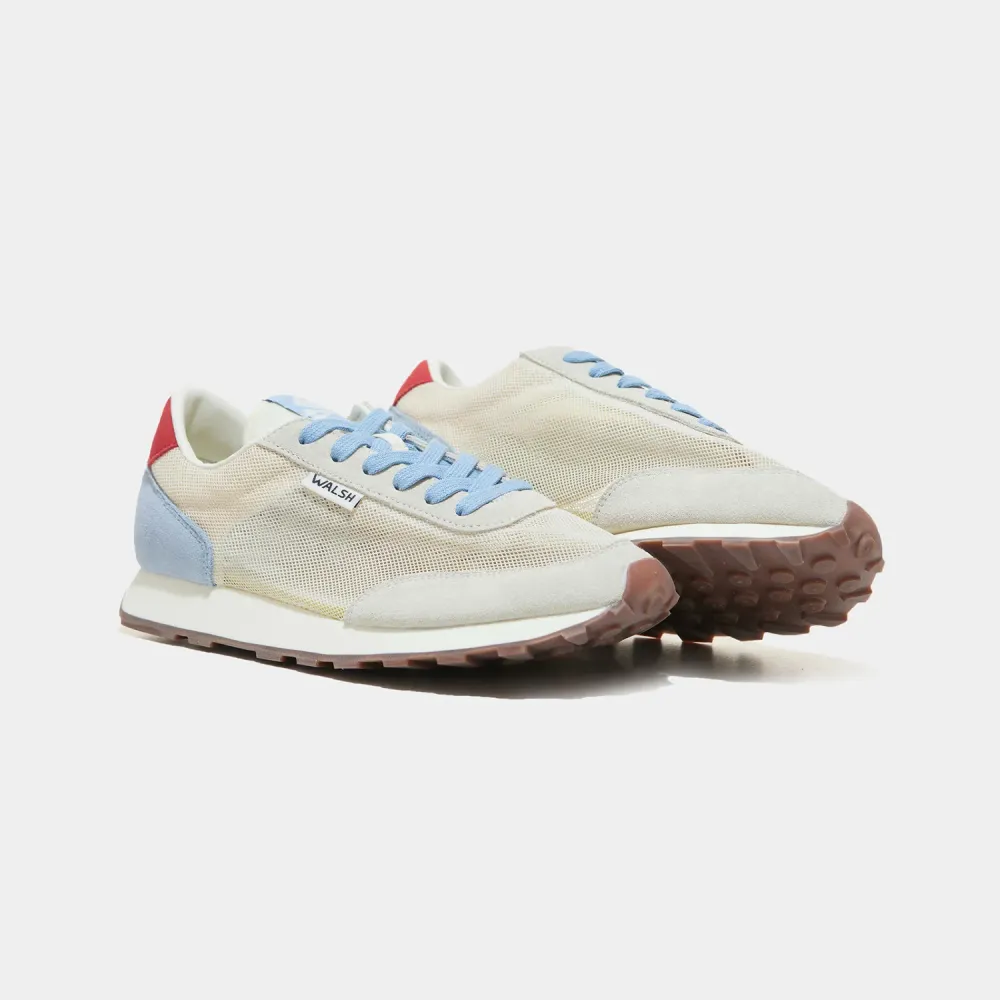 LA84 - Sky Blue & Rood | Hoogglans |