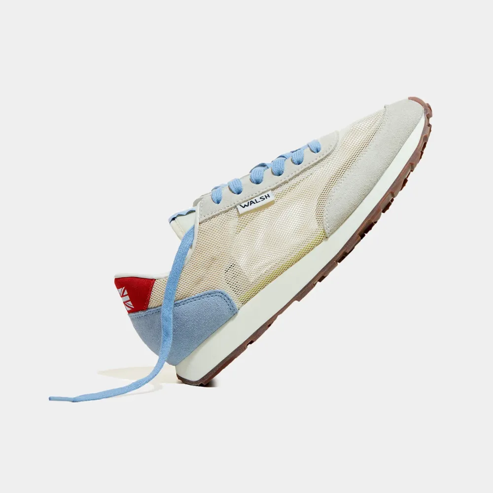 LA84 - Sky Blue & Rood | Hoogglans |