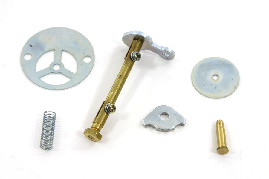 Linkert Carburetor Choke Shaft Rebuild Kit Harley-Davidson FL 1948-1965 voor vooras