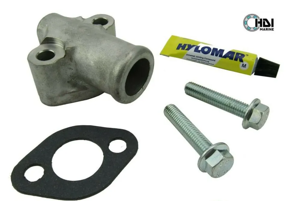 Perkins M60 Roestvast Steel Exhaust Elbow Connector Kit