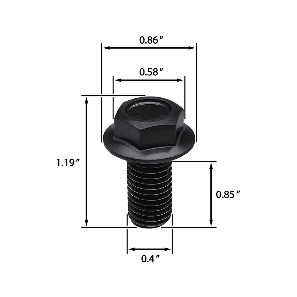 Transmission Flywheel Bolt Set Flexplate Kit GM - LS Series Engines, Crankshaft met verstelbare demping