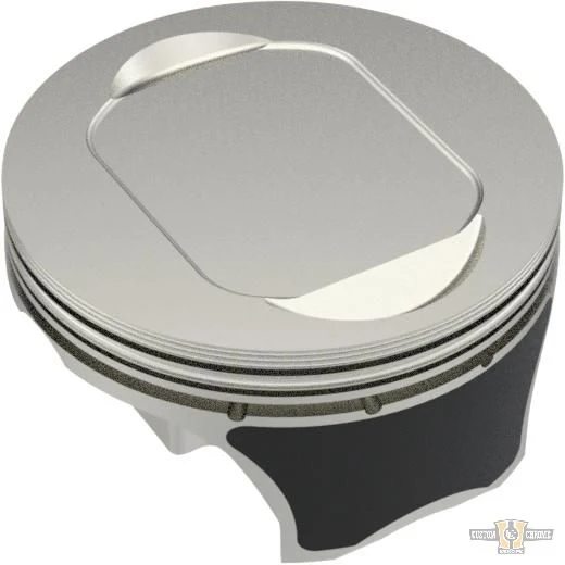 Geport en gepolijst inlaat Forget Performance Piston Kit 10:1 Std. 1802 Harley-Davidson