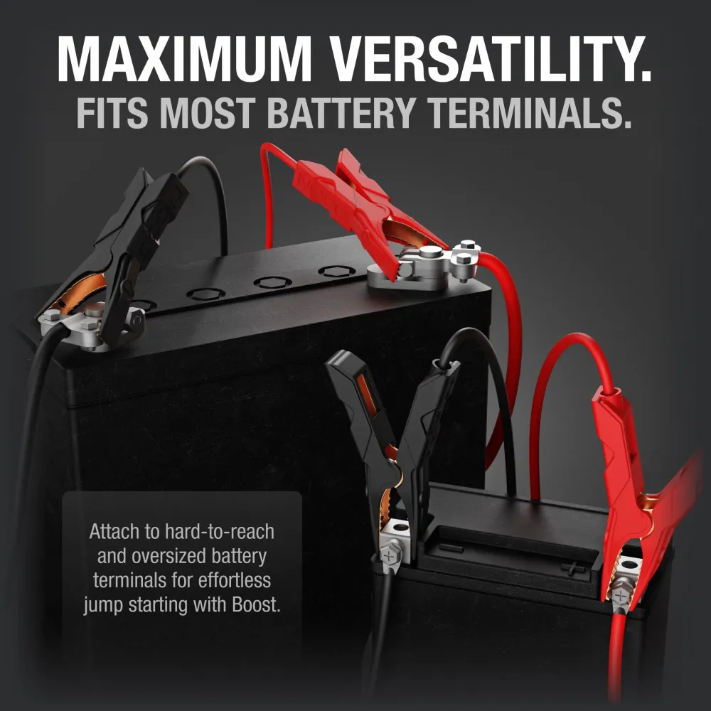 NOCO HD Precision Boost Battery Clamps