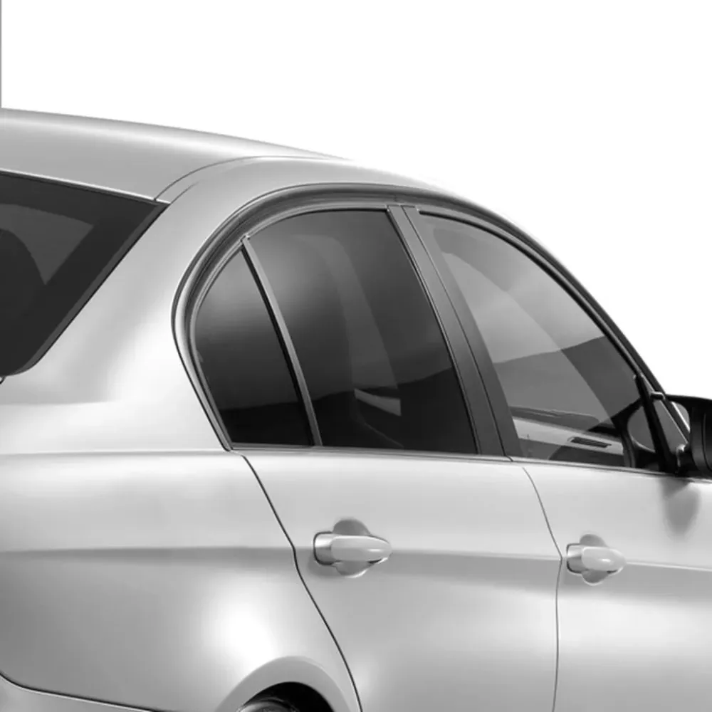 Premium UV-Beschermende Carpoint Raamfolie Limoblack 300x76 cm zwart