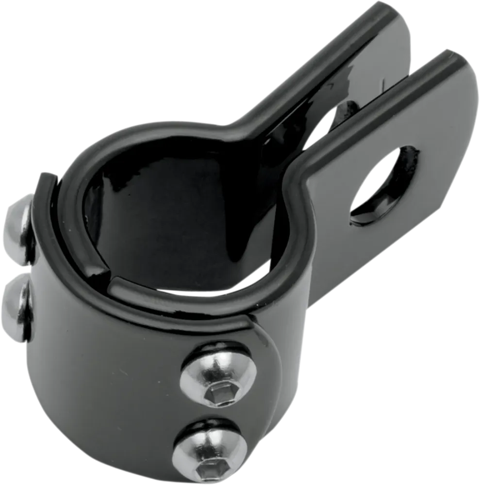 DRAG SPECIALTIES THREE-PIECE FRAME CLAMPS CLAMP UNIV 3PC 1-1/4"BLK