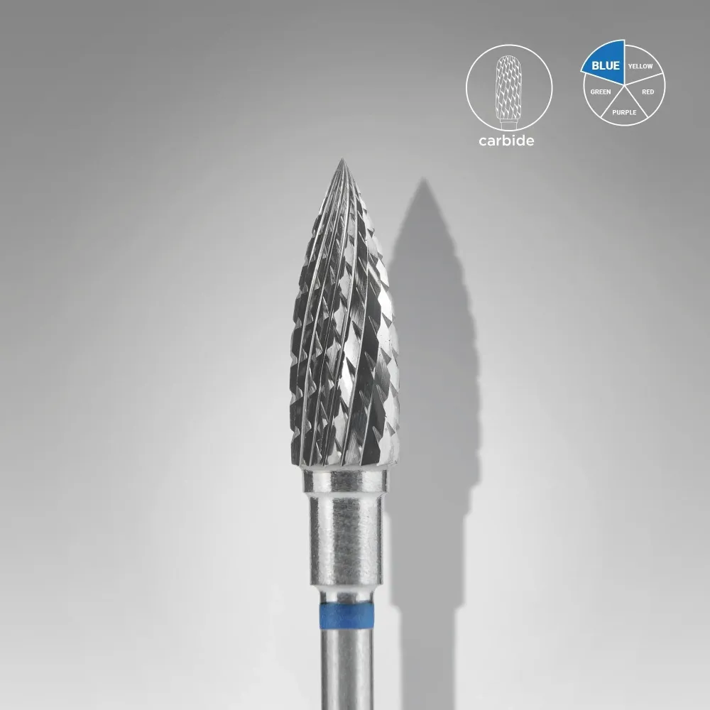 Staleks Carbide Bit - Flame Blauw (M) 5/13.5mm (461)