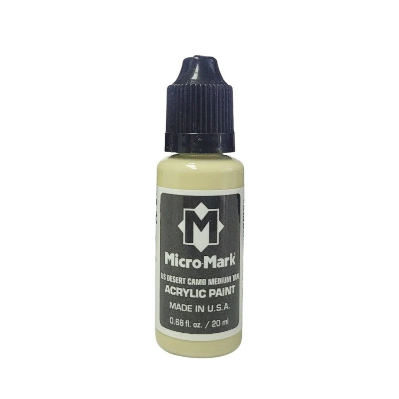 Micro-Mark US Desert Camo Medium Tan Paint, 20ml