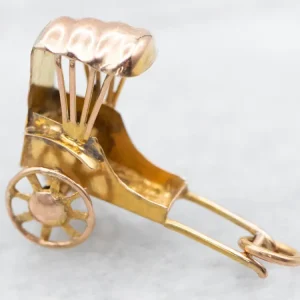 Rickshaw Carriage Charm