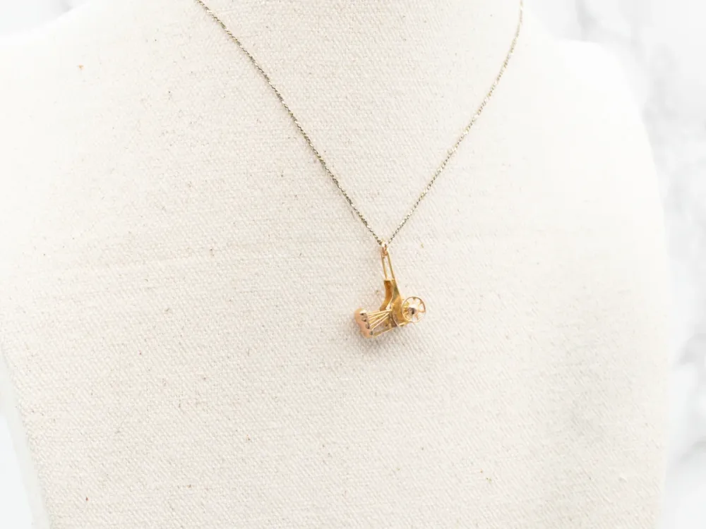 Rickshaw Carriage Charm