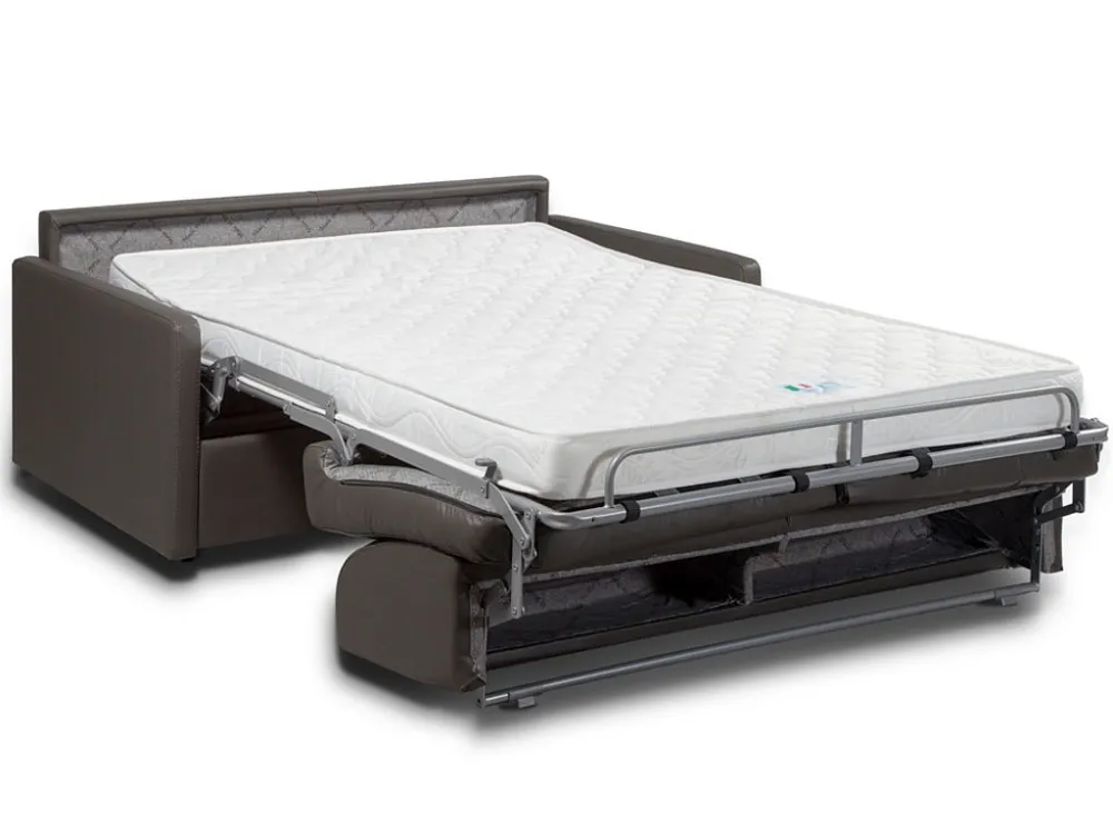 Camper Tafelpoort Driezits express bedbank 14 cm Kunstleer Zwart CALIFE