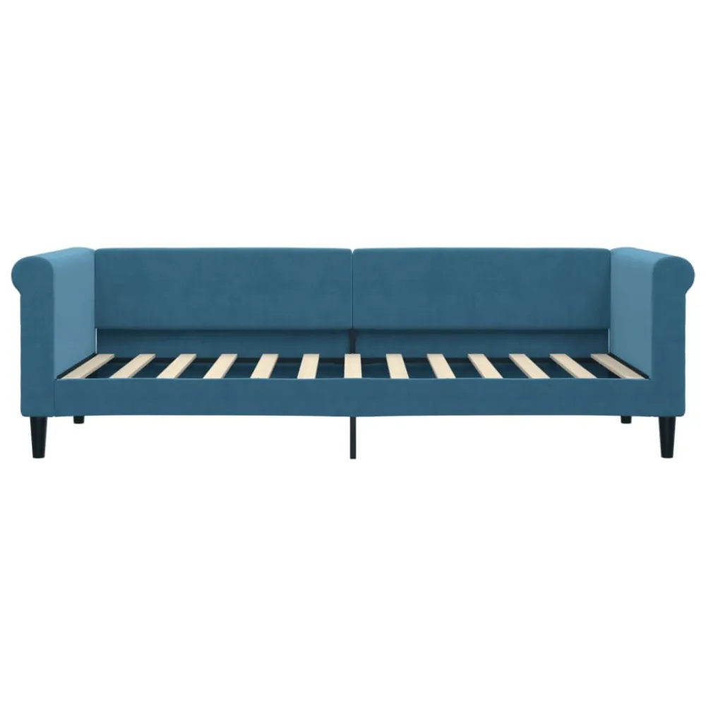 Premium Slaapbank 80x200 cm fluweel blauw