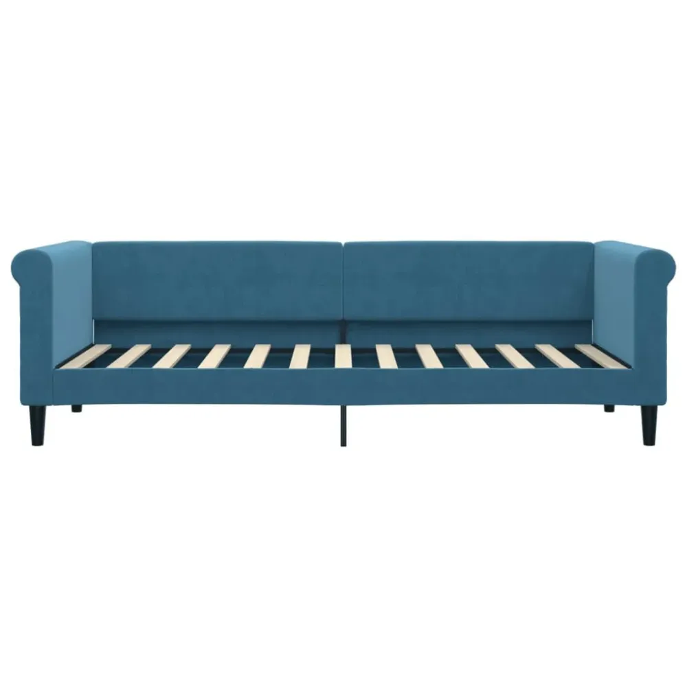 Premium Slaapbank 80x200 cm fluweel blauw