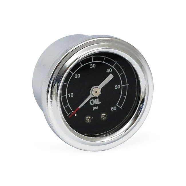 Manómetro De Presión De Aceite De 60 Psi Para Harley-Davidson met 3 jaar garantie