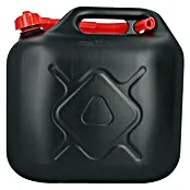 Carpoint Benzine jerrycan Zwart - 10 l, Kunststof met Beschermende Handschoenen