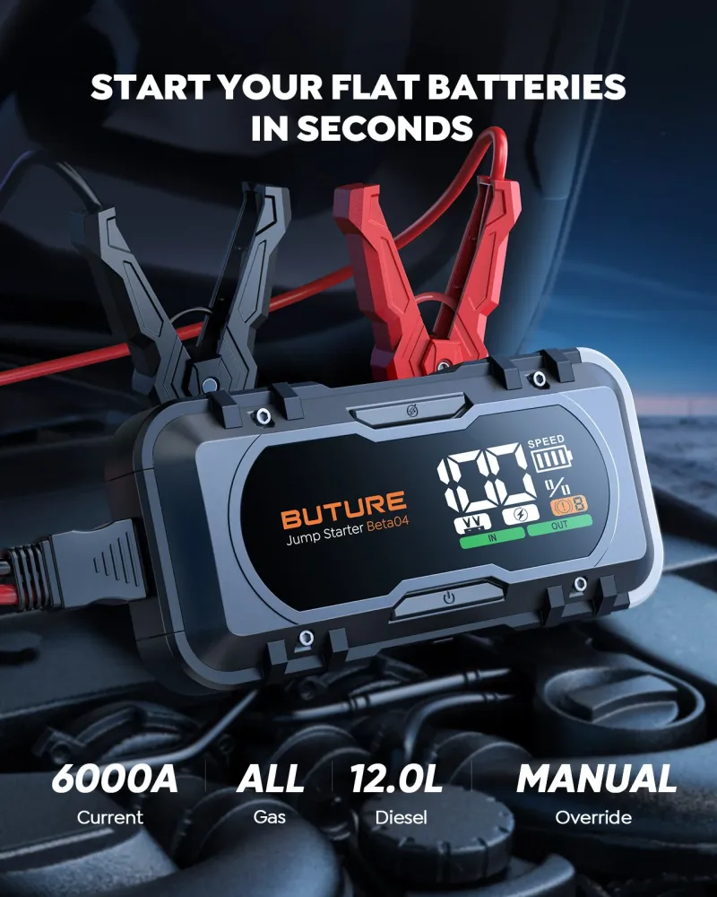 Buture Beta04 Car Jump Starter Energiek 6000A