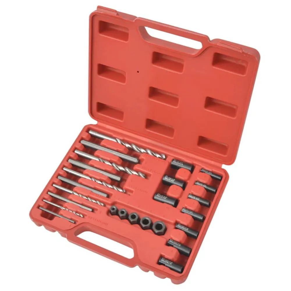 Boutextractie set 25-delig staal