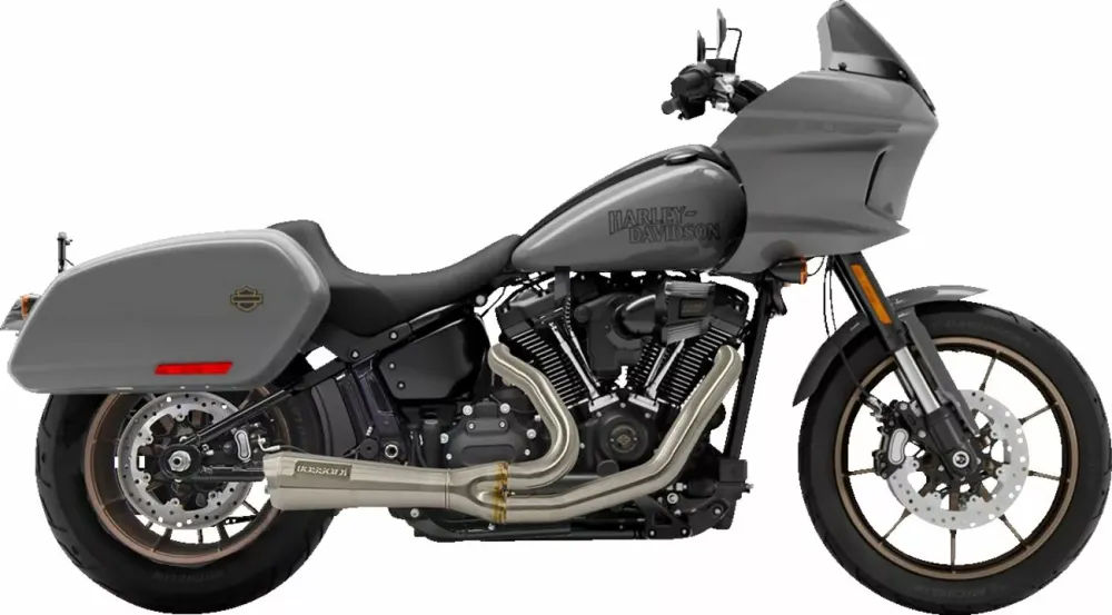 Sistema De Escape 2 En 1 Ripper Beperkt Road Rage Acero Inoxidable Para Harley Davidson