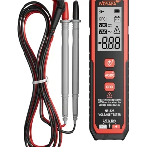 Detector de voltaje de AC y CC de NoYAFA NF-823