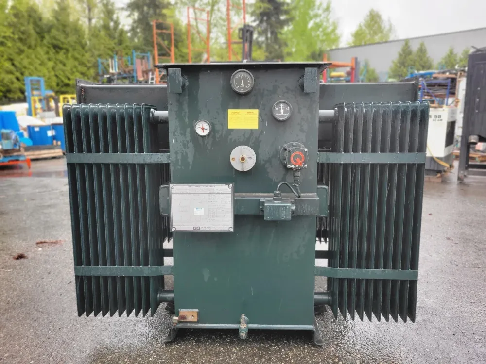 750 kVA Oil-Filled ONAN Transformer 12470 Delta Pri. Volts, 208Y/120 Sec. Volts