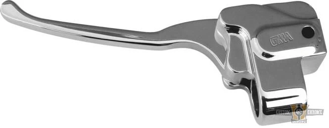 Gasdruk schokdemper Custom Clutch Cable Perch Assembly Verchroomd Harley-Davidson