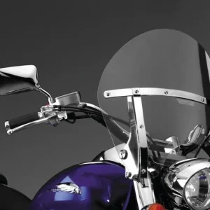 Directe fit Chopped Windshield Helder Harley-Davidson