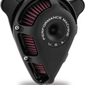 Jet Air Air Cleaner Ravenzwart Ops Harley-Davidson voor motorbay
