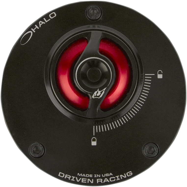 DRIVEN RACING HALO FUEL CAPS AND BASES CAP FUEL HALO ROOD