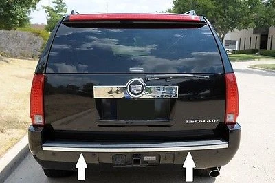 2007-2014 Cadillac Escalade Verchroomd Rear Bumper Trim Molding