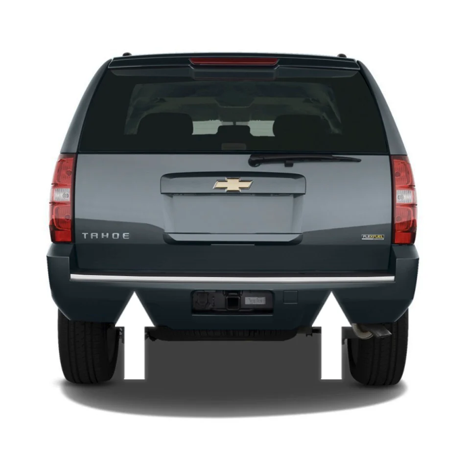 2007-2014 Chevy Tahoe/Suburban Chroom Rear Bumper Trim Molding