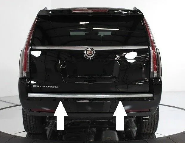 2015-2020 Cadillac Escalade Chroom Rear Bumper Trim Molding