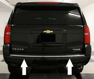 2015-2020 Chevy Tahoe / Suburban Chroom Rear Bumper Trim Molding