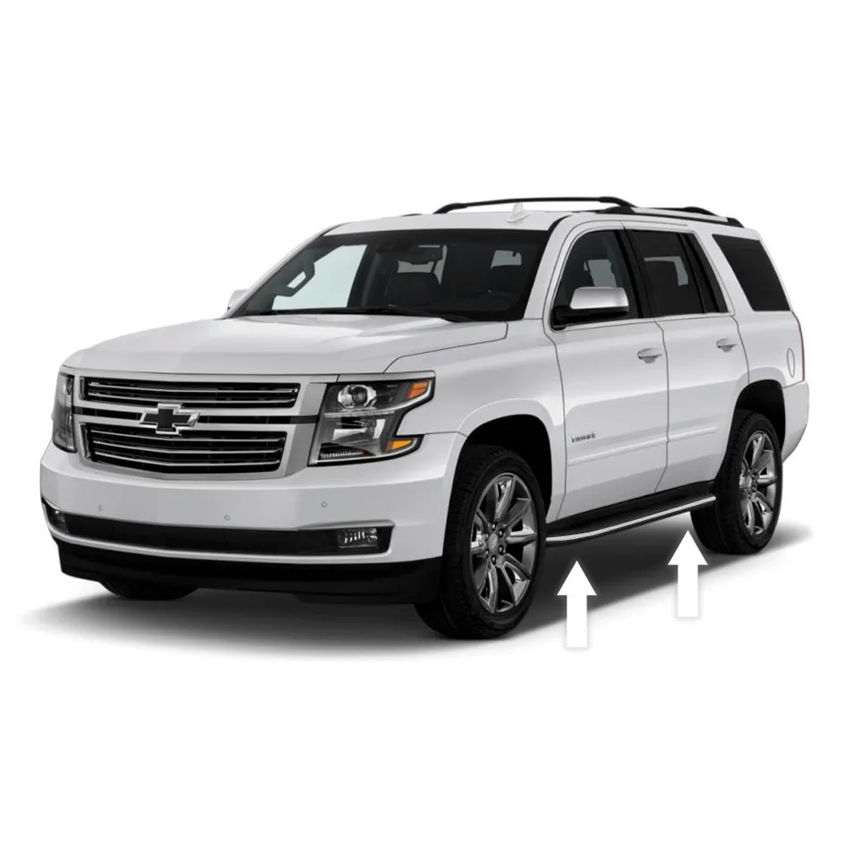 2015-2020 Chevy Tahoe / Suburban Verchroomd Running Board Trim Molding