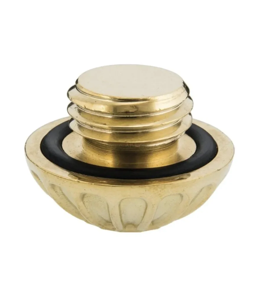 Oil Cap Gouden Engine Triumph - Roswell