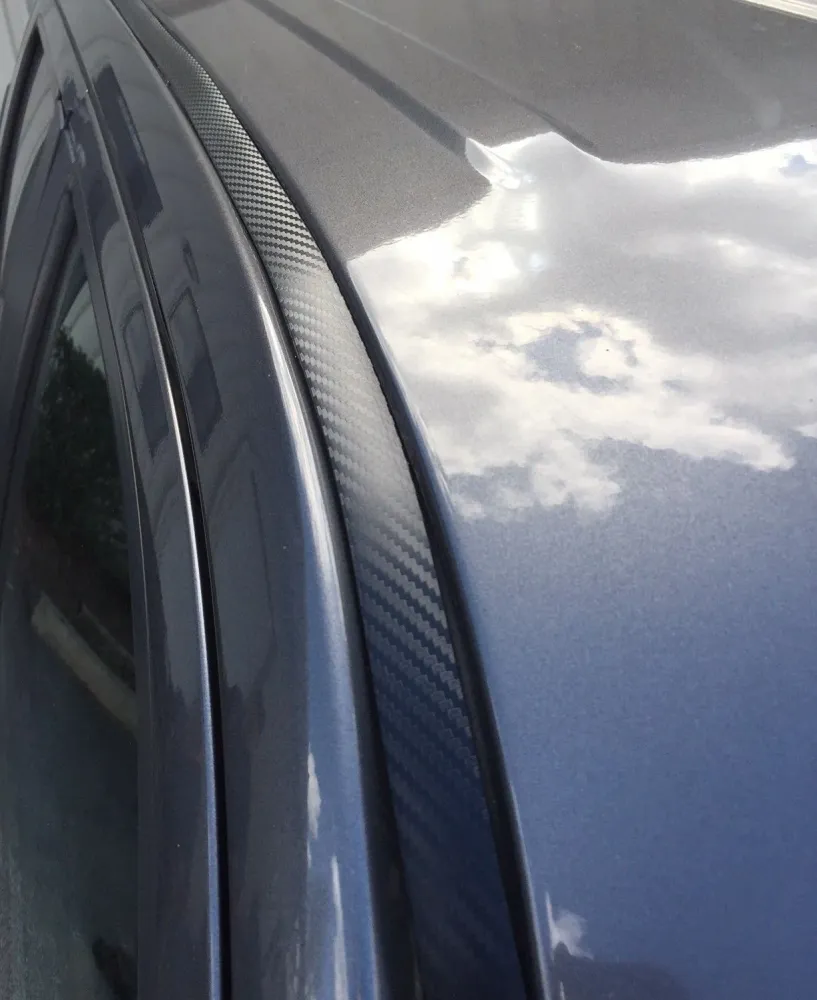 2000-2006 Toyota Tundra Ravenzwart Carbon Fiber Roof Top Trim Molding Kit