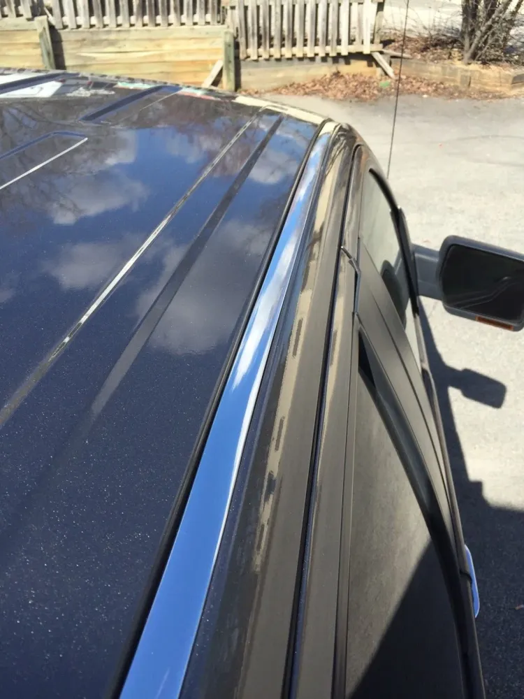 2014-2021 Toyota Tundra Verchroomd Roof Top Trim Molding Kit