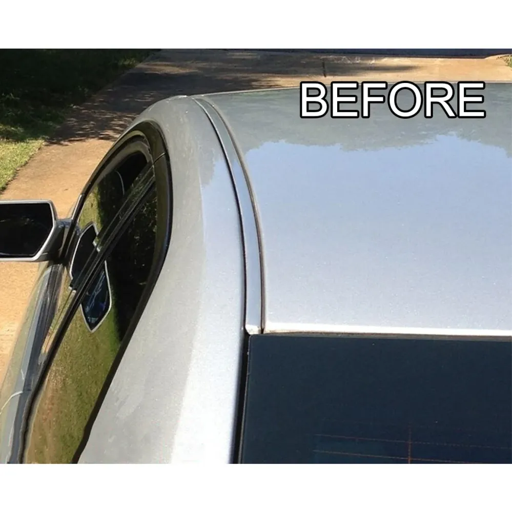 2021-2023 Hyundai Elantra Zwart Carbon Fiber Roof Top Trim Molding Kit