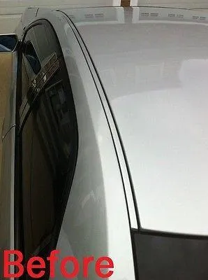 2005-2007 Ford Focus Hatchback Chroom Roof Top Trim Molding Kit