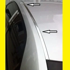 Universele 2010-2015 Honda Crosstour Verchroomd Roof Top Trim Molding Kit