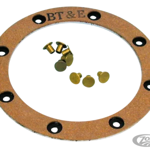 Clutch hub liner/Backing plate w/rivets Harley-Davidson voor hoge belasting