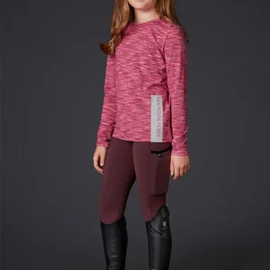 Flora Full Seat Tech Riding Tights Women Dieprood 14 Heavy Duty constructie