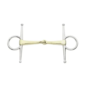 Full cheek bit, jointed KavalBits, 145mm No Color 125 mm