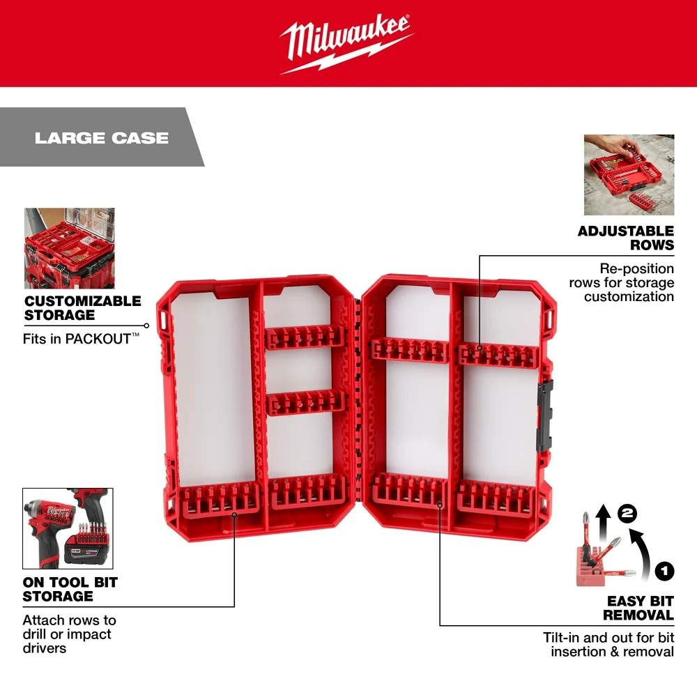 MILWAUKEE Customizable Omvangrijk Case Impact Driver Accessories Gemaakt van neopreen