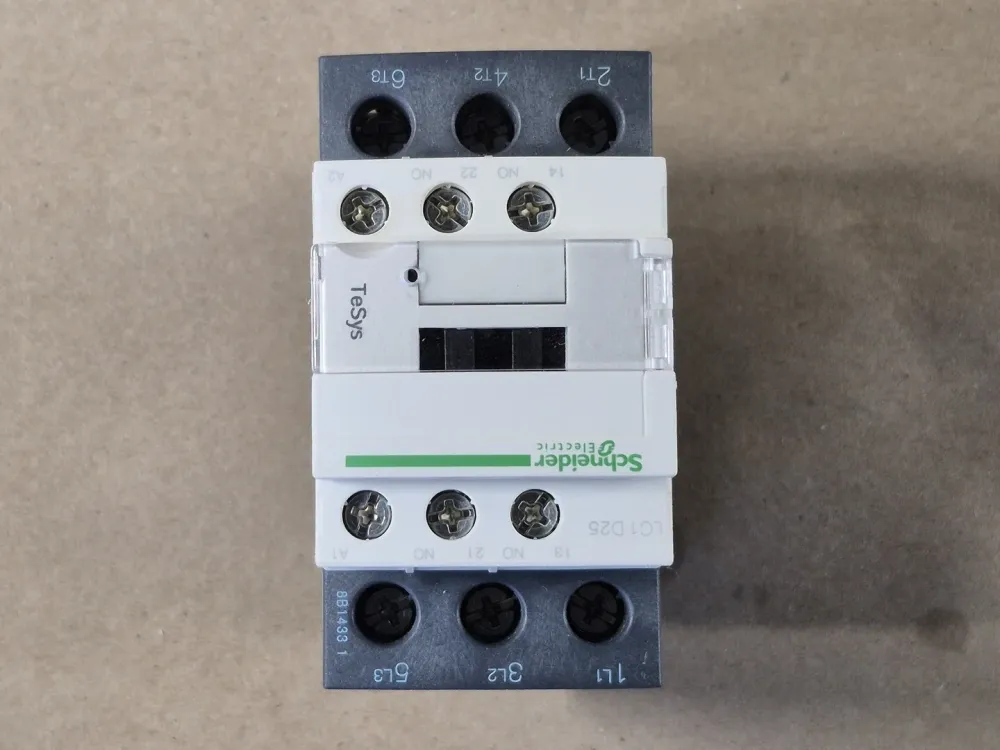 25 Amp, 3 Pole, 1NO + 1NC, 120 VAC Coil Contactor LC1D25G7 met 2 jaar garantie