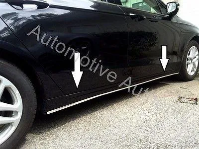 Pasta 2013-2017 Ford Fusion Chroom Rocker Panel Trim Molding